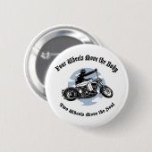 Vier wielen III Ronde Button 5,7 Cm (Voorkant /achterkant)