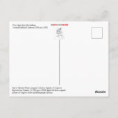 Vier wielrijdende hellingen briefkaart (Achterkant)