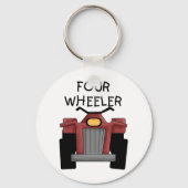 Vier wielslipjes en -cadeaus sleutelhanger (Voorkant)