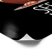 Vier wijze apen: een moderne twist perfect poster (Hoek)