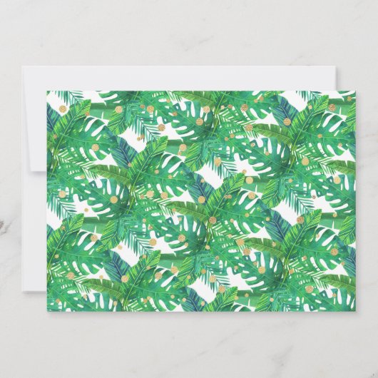 Vier Wilde Boys 4e verjaardag Foto Bedankkaart (Achterkant)