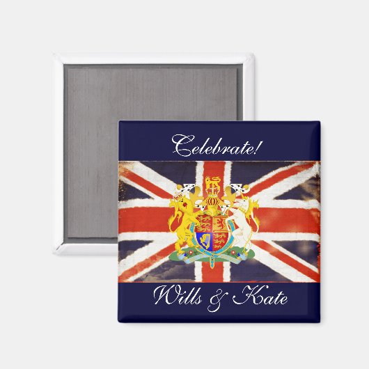 Vier Wills en Kate Keepsake Magnet (Voorkant / Achterkant)