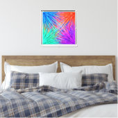 Vier Windstreken Canvas Afdruk (Insitu (Slaapkamer))
