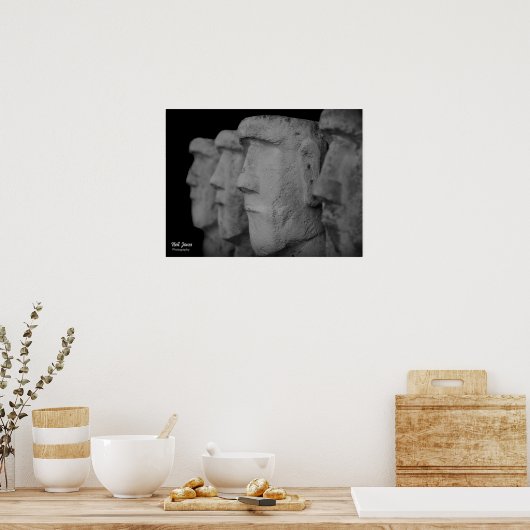 Vier Wise-Mannen Poster (Keuken)