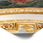 Vier zeeën in de Salle du Conseil - Winter Poster (Hoek)