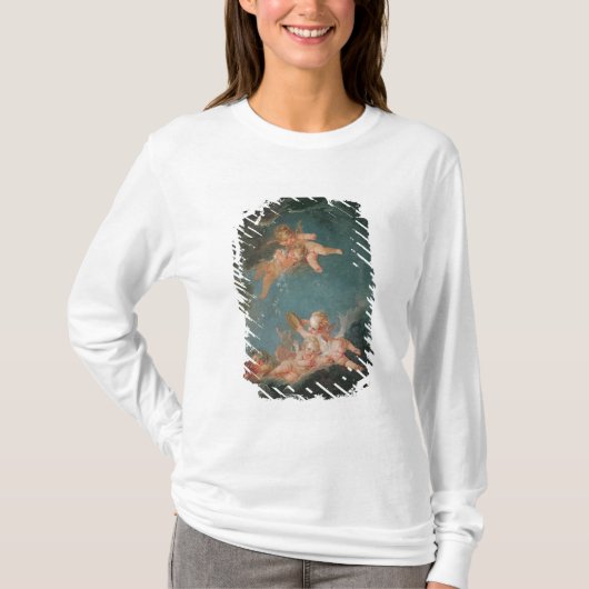 Vier zeeën in de Salle du Conseil - Winter T-shirt (Voorkant)