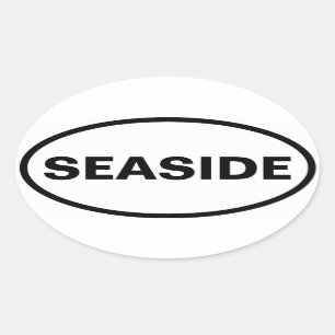 VIER ZEEPVAK OVALE STICKER