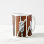 Vier zeilknoppen koffiemok (Voorkant rechts)