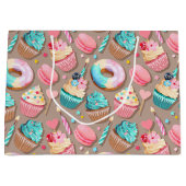 Vier zoete desserts groot cadeauzakje (Voorkant)