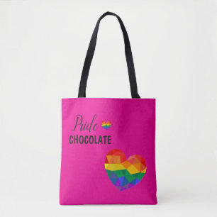 Vier zoetheid en kleur met deze Regenboog Tote Bag