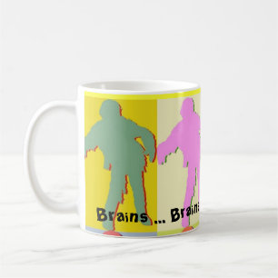 Vier Zombies Style Koffiemok