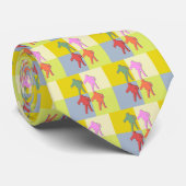 Vier Zombies Style Stropdas (Opgerold)