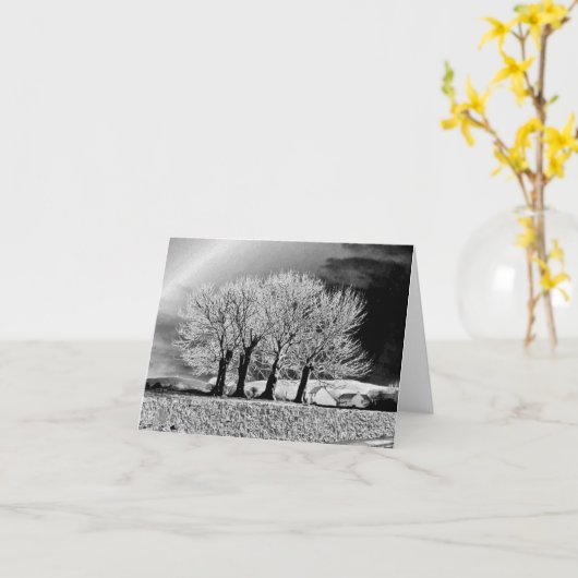 Vier zussen kaart (Gele Bloem)