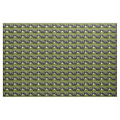 Vier zwarte koffers en Jack, Stof (Yard (91,4 cm))