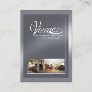 Viera Home Staging Interior Design (blauw leisteen Visitekaartje