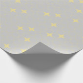 Vierbladig geometrisch patroon cadeaupapier (Hoek)