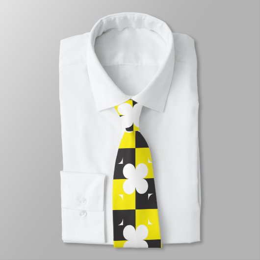 Vierbladig lijst stropdas (Gebonden)