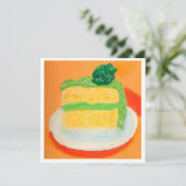 Vierbladige Klaver Kaart (Staand voorkant)