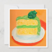 Vierbladige Klaver Kaart (Voorkant)