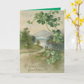 Vierbladige Klaver Killarney Mountain Kaart (Gele Bloem)