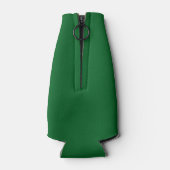 Vierbladige Klaver Regenboog St. Patrick's Dag  Flesjeskoeler (Achterkant)
