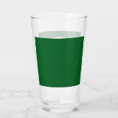 Vierbladige Klaver Regenboog St. Patrick's Dag Glas (Achterkant)