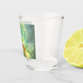 Vierbladige Klaver Shot Glas (Rechts)