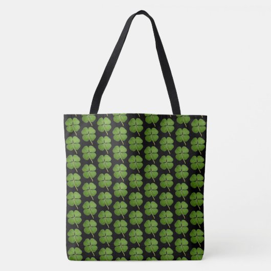Vierbladige Klavers Tote Bag (Voorkant)