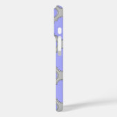 Vierbladige maagdenpalm en grijs Case-Mate iPhone case (Achterkant / Links)