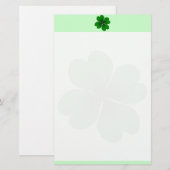 vierbladklaver briefpapier (Voorkant / Achterkant)