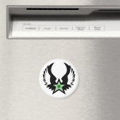 vierbladklaver met vleugelster magneet (Insitu (Vaatwasser))