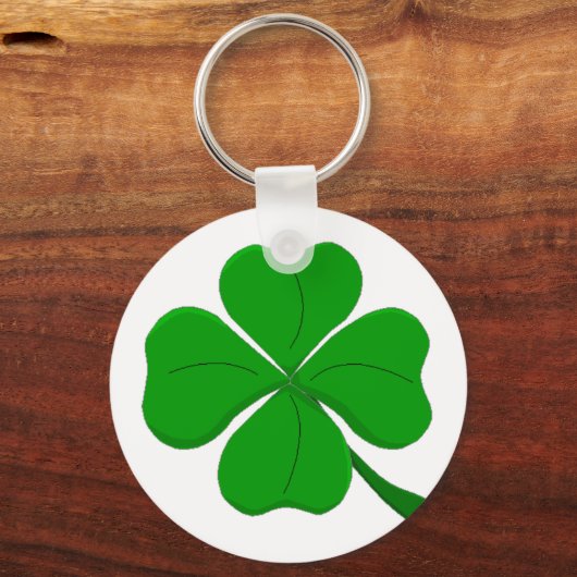 vierbladklaver sleutelhanger (Voorkant)