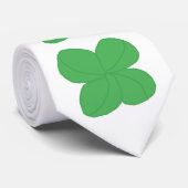 Vierbladklaverexplosie - stropdas (Opgerold)