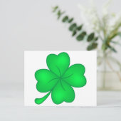 Vierblättriges Kleeblatt Briefkaart (Staand voorkant)
