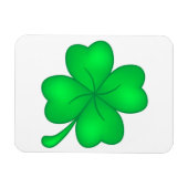 Vierblättriges Kleeblatt Magneet (Horizontaal)