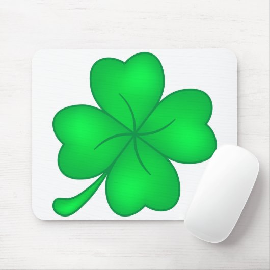 Vierblättriges Kleeblatt Muismat (Met muis)