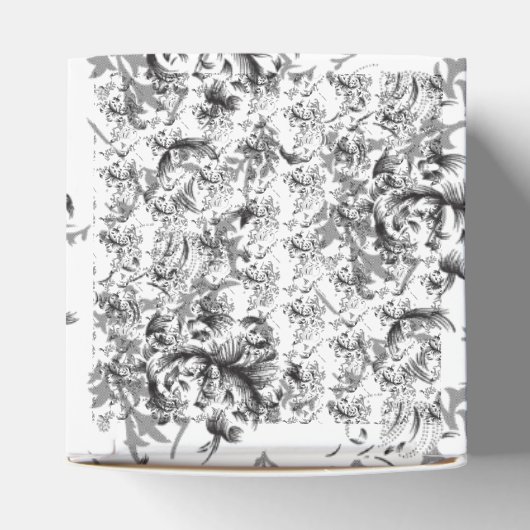 Vierbox Bedankdoosjes (Bovenkant)