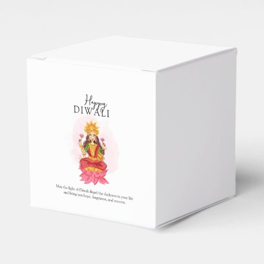 Vierbox Bedankdoosjes (Voorkant Zijde)