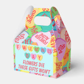 Vierbox Bedankdoosjes (Voorkant Zijde)