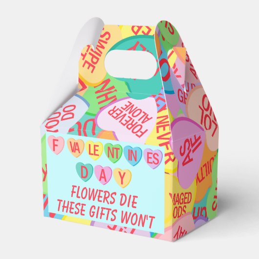 Vierbox Bedankdoosjes (Voorkant Zijde)