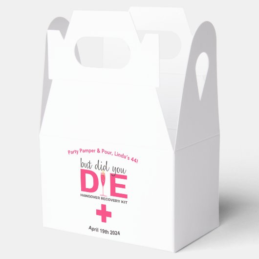 Vierbox Bedankdoosjes (Geopend)