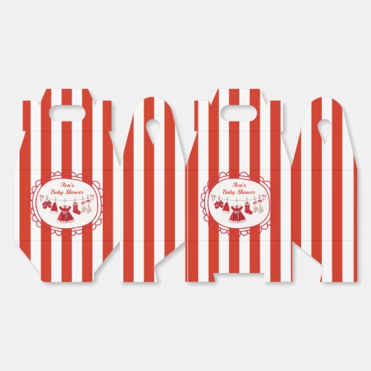 Vierbox Bedankdoosjes (Ongevouwen)