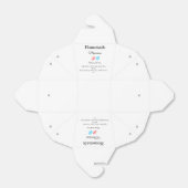 Vierbox Bedankdoosjes (Uitgevouwen)