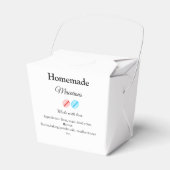 Vierbox Bedankdoosjes (Voorkant Zijde)