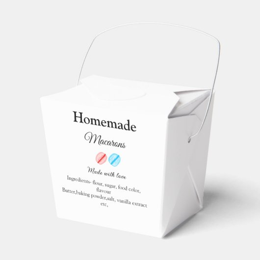 Vierbox Bedankdoosjes (Voorkant Zijde)