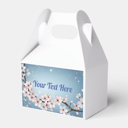 Vierbox Bedankdoosjes (Voorkant Zijde)