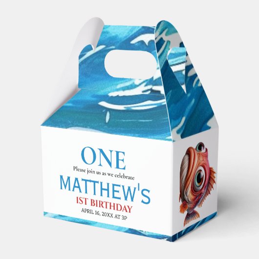 Vierbox Bedankdoosjes (Voorkant Zijde)