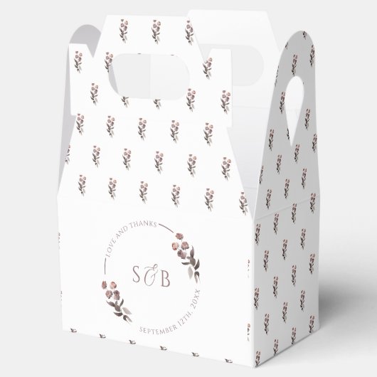 Vierbox Bedankdoosjes (Geopend)