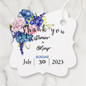 Vierbox Bedankjes Labels (Achterkant)