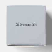 Vierbox - Familiestructuur met naam Bedankdoosjes (Bovenkant)